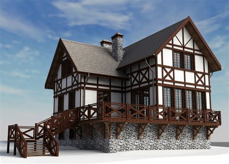 3DS Max House 的图像结果