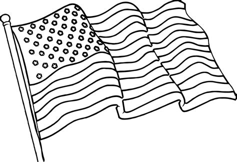 American Flag Coloring Pages - Best Coloring Pages For Kids
