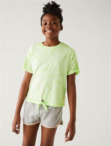 Buy Pure Cotton Tie Dye T-Shirt (6-16 Yrs) at Marks & Spencer