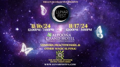Lunar Fest - Full Moon Celebration, Altoona Grand Hotel, Hollidaysburg ...