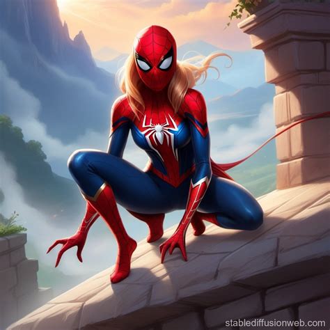female spider man but in medieval style Prompts | Stable Diffusion Online