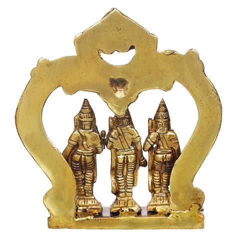 eCraftIndia Lord Ram Darbar Statue Ram Sita Laxman Hanuman Murti Relig