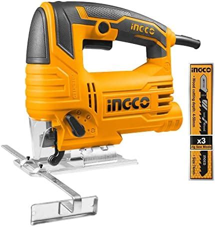 INGCO JigSaw, 800W Variable Speed Jig saw, Corded Jig Saw with 4 Step ...