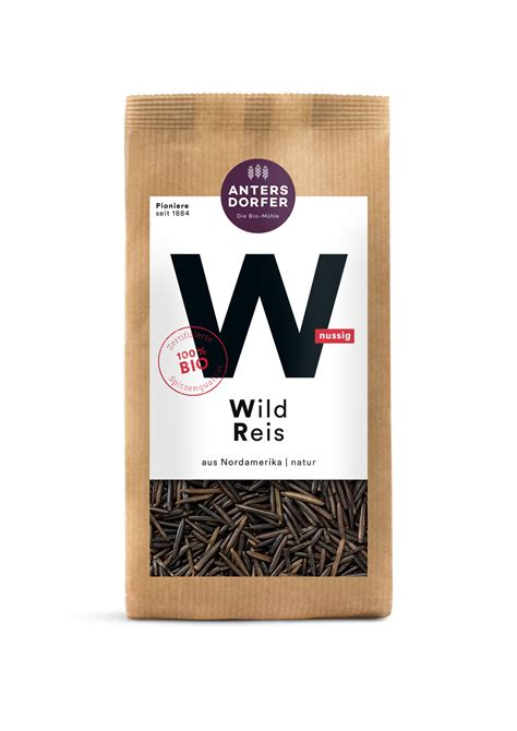 Antersdorfer - Die Bio-Mühle Bio Wild Reis natur 6 x 150g online kaufen