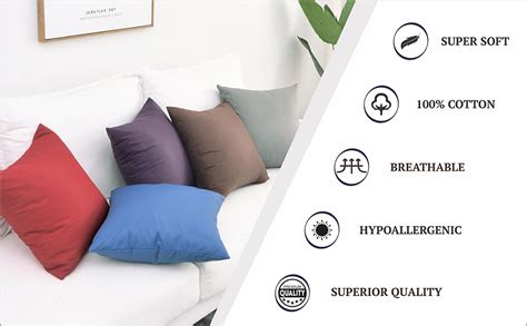 Buy Enchant Home Pure Cotton Pillow Covers 300 Thread Count with Satin ...