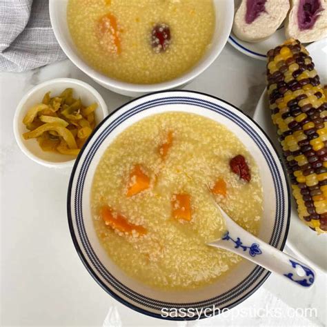 Chinese Millet Porridge Recipe - Sassy Chopsticks