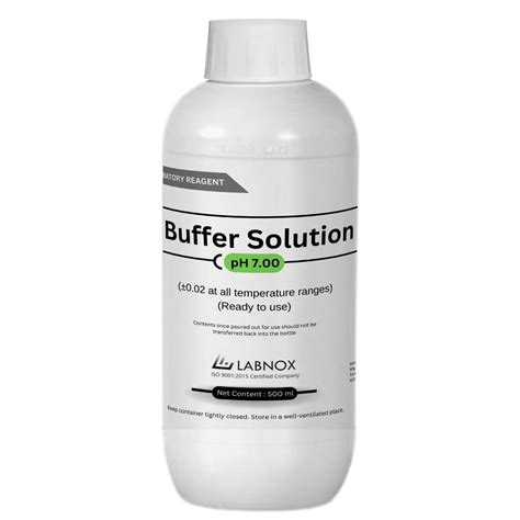 Labnox® pH Buffer Solution ph 7.00 | pH Liquid Calibration at 25°C as ...