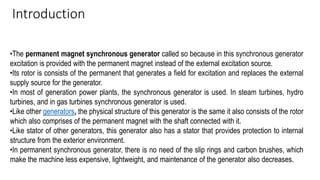Permanent Magnet Synchronous Generator 的图像结果