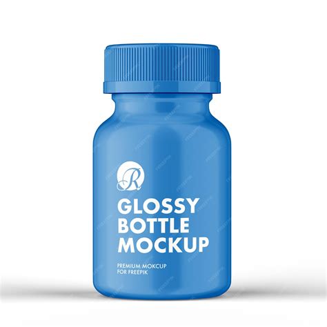 Premium PSD | 167_plastic pill bottle mockup