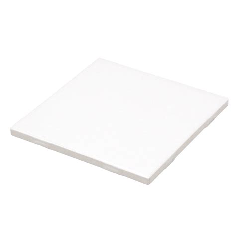 Daltile - 0190 Arctic White - 4X4 Glazed Ceramic FIELD TILE - GLOSSY