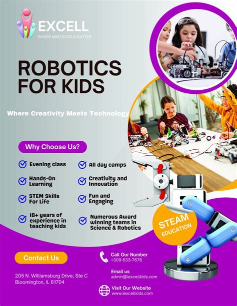 Free Robotics Camp for Kids , 205 N Williamsburg Drive, STE C ...