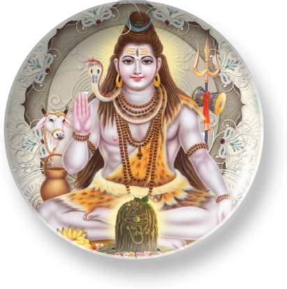 Hansini Art Studio SHIVA V.4 Wall Plate Price in India - Buy Hansini ...