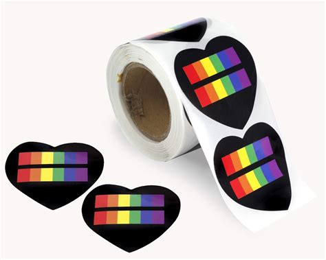 Buy Equality Symbol Stickers for Gay Pride | LGBTQ - Rainbow Stripe ...
