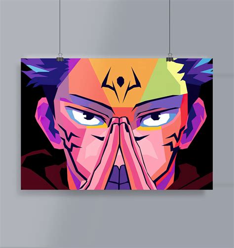 Sukuna Poster Landscape Jujutsu Kaisen – Mangastore