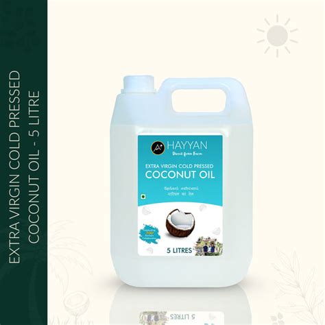 HAYYAN Extra Virgin Cold Pressed Unrefined Coconut Oil ( Wet centrifug