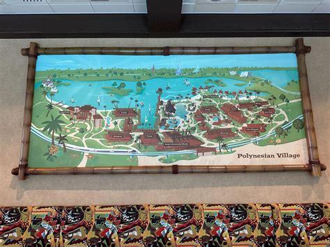 Lobby Map at Disney’s Polynesian Village Resort Updated to Include ...