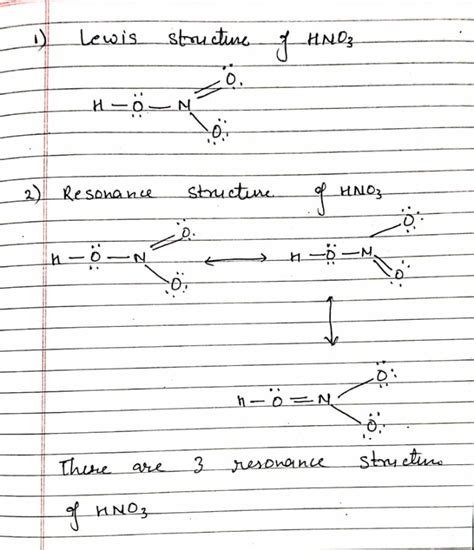 Hno3 Lewis Structure