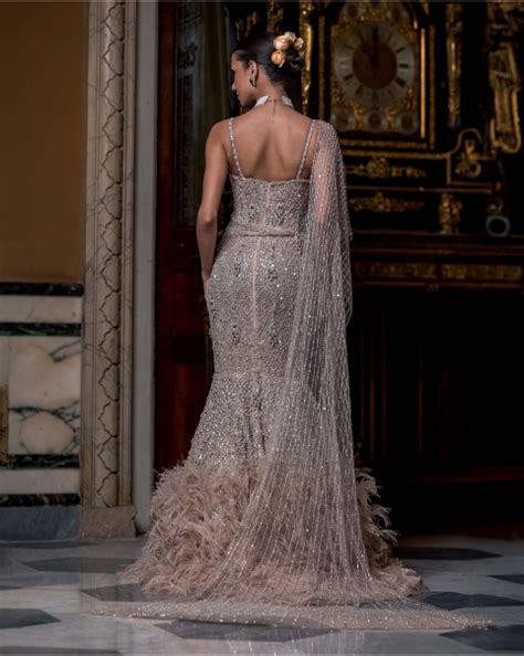 Buy Demelza Midnight Black Velvet Jacket Style Gown | Falguni Shane Peacock