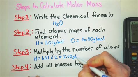 Image result for Molar Mass Examples