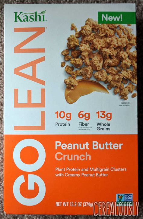 Review: Kashi GoLean Peanut Butter Crunch Cereal - Cerealously