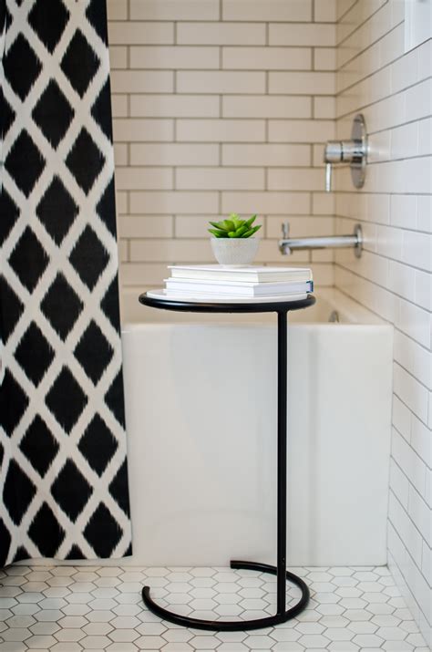 Geo Ikat Floor to Ceiling Shower Curtain