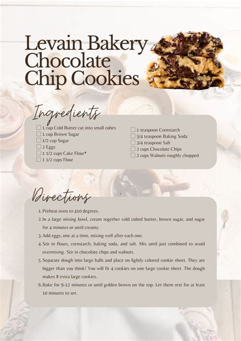 levain chocolate chip recipe