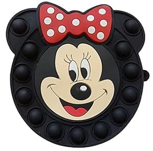 Buy SQUIDSY Mickey Mouse Shape Pop it Coss-Body Bag Fidget Bag Toys Pop ...