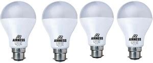Airness 9 W Basic Round B22 LED Bulb Price in India - Buy Airness 9 W ...