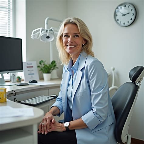 Woman as Secretary in Dental Clinic | Stable Diffusion Online