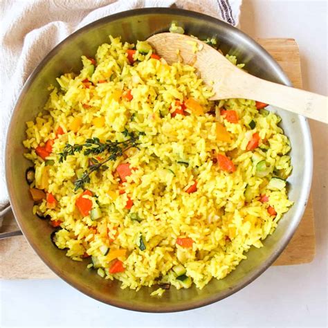 Mediterranean Rice - Savas Kitchen