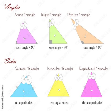 Image result for Different Types of Triangles Angles