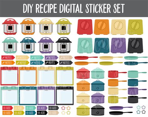 Algorithm and Recipe Stickers 的图像结果