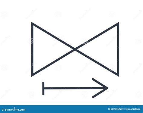 Valve Symbol Vector Illustration | CartoonDealer.com #44229384