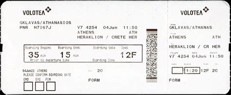 VOLOTEA BOARDING PASS