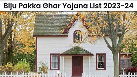 Biju Pakka Ghar Yojana New List 2023: Biju Pakka Ghar List 2023 Odisha ...