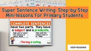 Image result for Sentence Writing Lessons