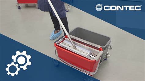 3-Bucket Mopping System - Correct Mopping Protocol