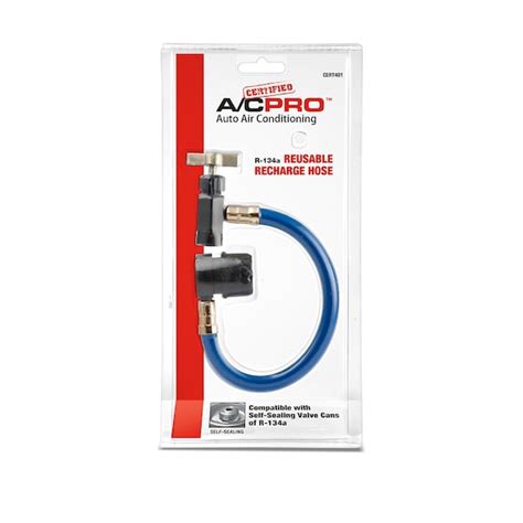 Idq Certified A/C Pro R-134a Recharge Hose CERT401-1 | Zoro