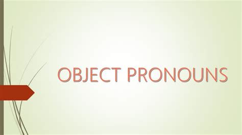 Object pronoun Examples 的图像结果