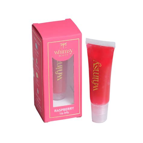 Buy Whimsy Beauty Safe & Organic Non-Sticky Lip Jelly Raseberry - Red ...