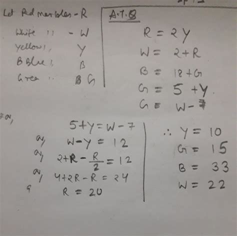 there was 100 marbles in the bag .the red marbles were double the ...