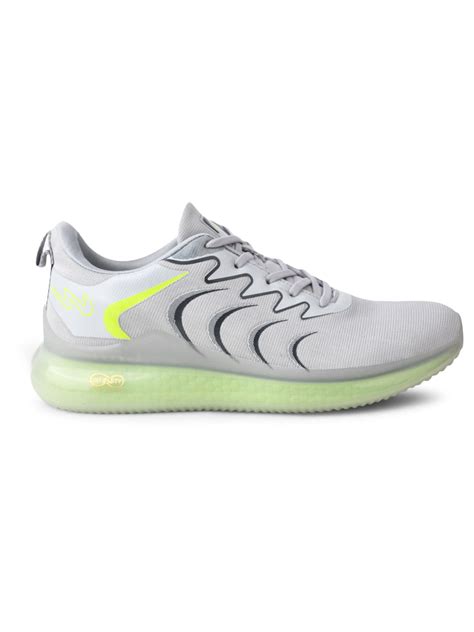 Buy Running Shoes For Men: Camp-Broom-L-Gry-F-Grn | Campus Shoes