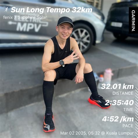 Kok Seng Chung | Long Tempo 32km Done & Dusted Once registered ...
