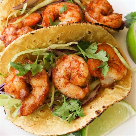 Healthy Shrimp Tacos