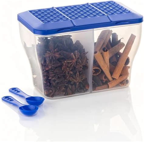 Buy HAPPI Multipurpose Plastic 2 in 1 Masala Box for Kitchen, Spice ...