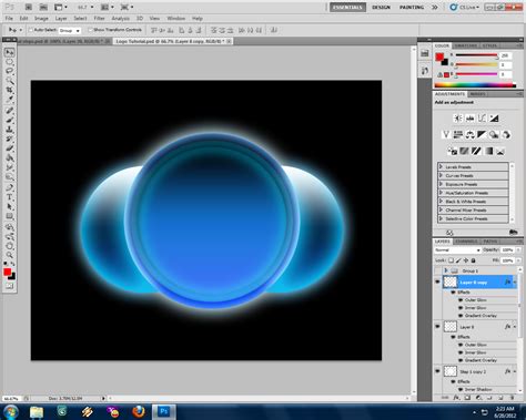 V3N0M's - 2D and 3D art: Photoshop Logo Tutorial