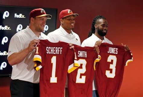 A guess at how the Redskins' depth chart looks heading into rookie camp ...