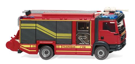 Feuerwehr - AT LF (MAN TGM Euro 6/Rosenbauer) im Maßstab 1:87 von ...