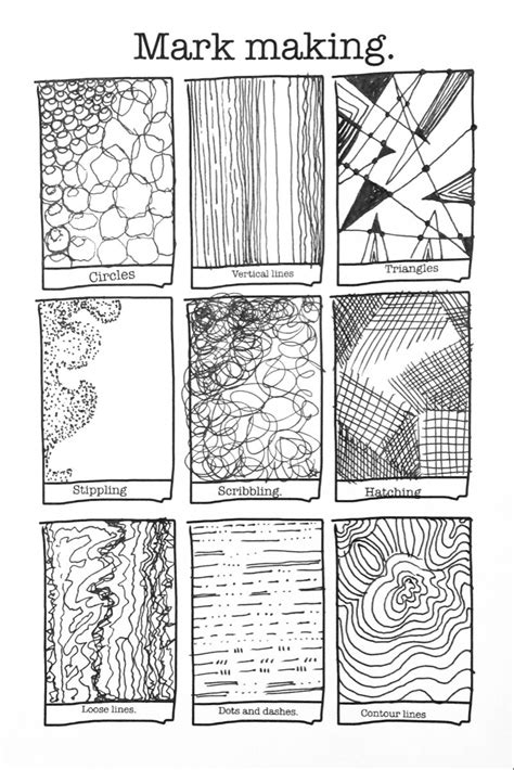 Image result for Making Texture Drawing