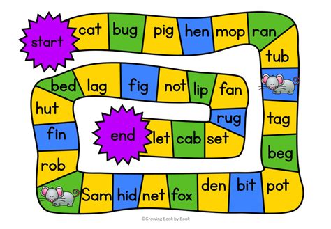 3 FREE Printable CVC Word Games